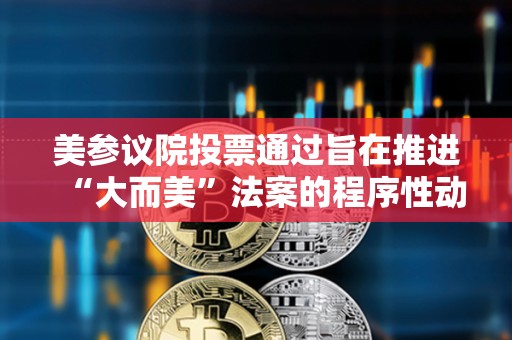 美參議院投票通過旨在推進“大而美”法案的程序性動議 美參議院投票通過旨在推進“大而美”法案的程序性動議