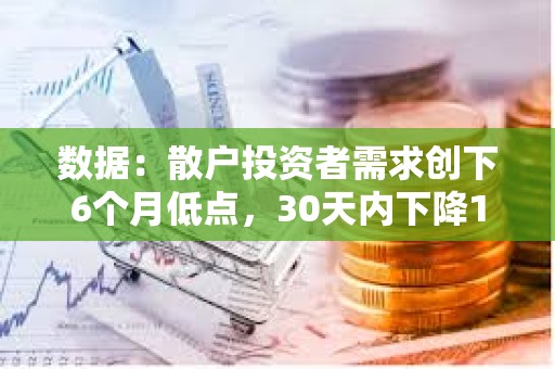 數據：散戶投資者需求創下6個月低點，30天內下降10%