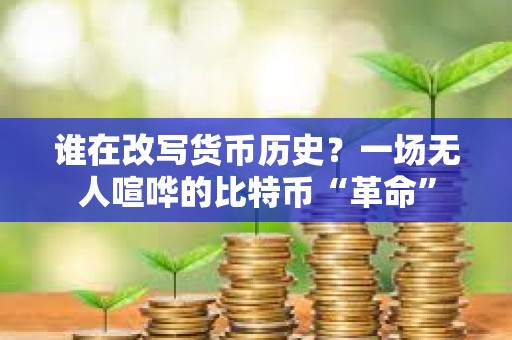 誰在改寫貨幣歷史？一場無人喧嘩的比特幣“革命”