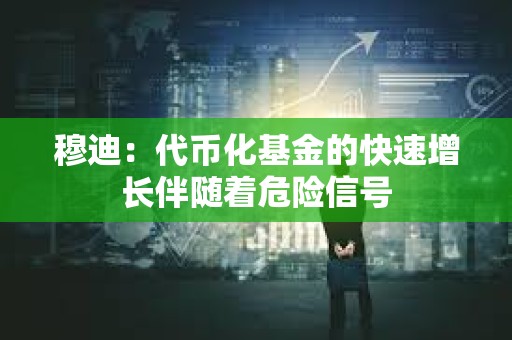 穆迪：代幣化基金的快速增長伴隨著危險信號