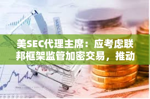 美SEC代理主席：應考慮聯邦框架監管加密交易，推動區塊鏈創新