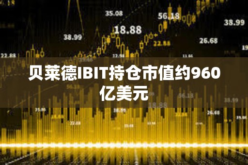 貝萊德IBIT持倉市值約960億美元