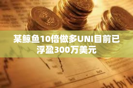某鯨魚(yú)10倍做多UNI目前已浮盈300萬(wàn)美元