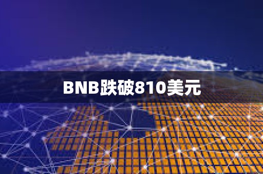 BNB跌破810美元