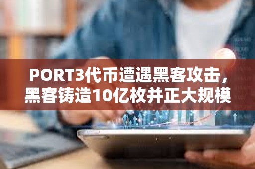 PORT3代幣遭遇黑客攻擊，黑客鑄造10億枚并正大規模拋售