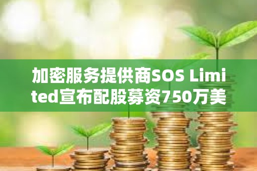 加密服務提供商SOS Limited宣布配股募資750萬美元