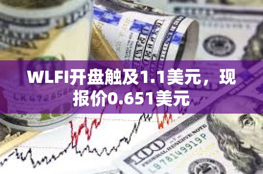 WLFI開盤觸及1.1美元，現(xiàn)報(bào)價(jià)0.651美元