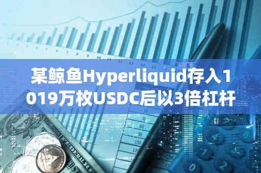 某鯨魚Hyperliquid存入1019萬枚USDC后以3倍杠桿做空WLFI