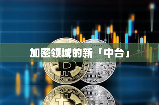 加密領(lǐng)域的新「中臺」