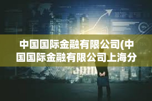 中國國際金融有限公司(中國國際金融有限公司上海分公司)