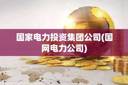 國家電力投資集團公司(國網電力公司) 國家電力投資集團公司(國網電力公司)