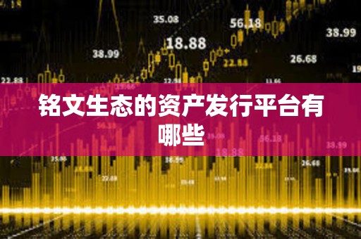 銘文生態(tài)的資產(chǎn)發(fā)行平臺(tái)有哪些