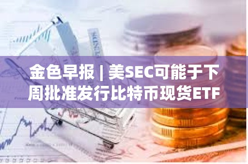 金色早報(bào) | 美SEC可能于下周批準(zhǔn)發(fā)行比特幣現(xiàn)貨ETF 虛擬資產(chǎn)將從本輪經(jīng)濟(jì)周期中跑出