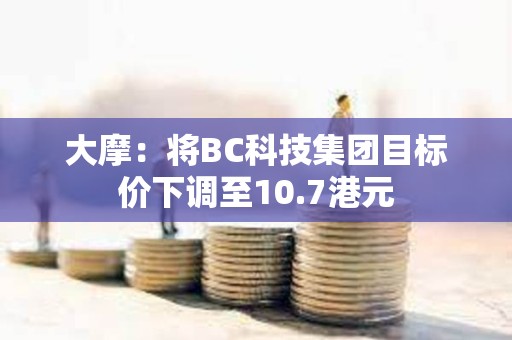 大摩：將BC科技集團目標價下調至10.7港元