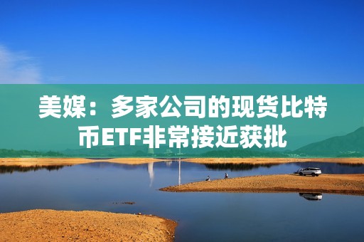 美媒：多家公司的現貨比特幣ETF非常接近獲批