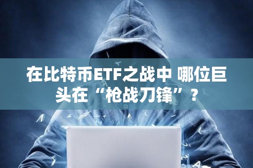 在比特幣ETF之戰(zhàn)中 哪位巨頭在“槍戰(zhàn)刀鋒”? 在比特幣ETF之戰(zhàn)中 哪位巨頭在“槍戰(zhàn)刀鋒”?