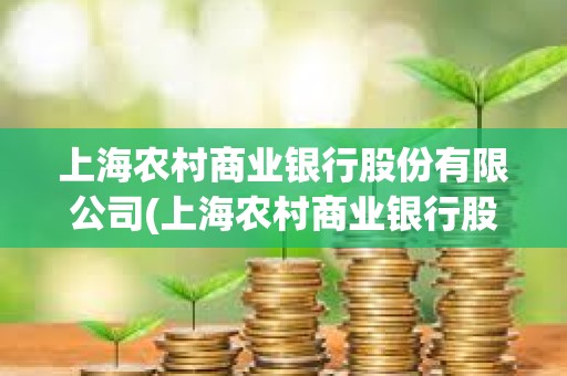 上海農村商業銀行股份有限公司(上海農村商業銀行股份有限公司貸款) 上海農村商業銀行股份有限公司(上海農村商業銀行股份有限公司貸款)