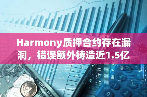 Harmony質押合約存在漏洞，錯誤額外鑄造近1.5億枚ONE
