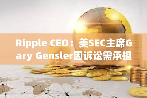 Ripple CEO：美SEC主席Gary Gensler因訴訟需承擔“政治責任”