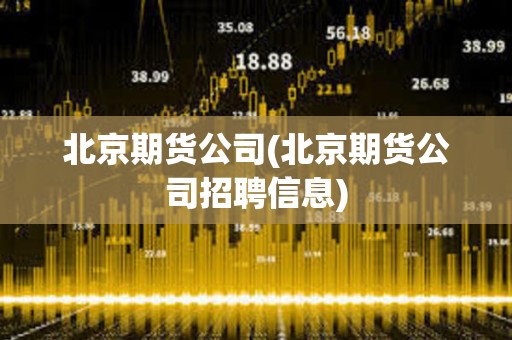 北京期貨公司(北京期貨公司招聘信息)