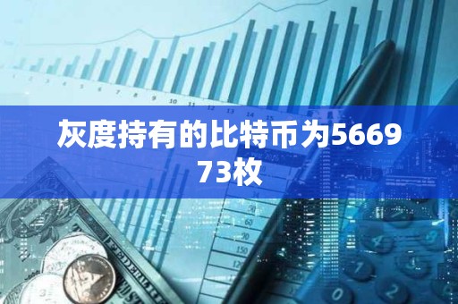 灰度持有的比特幣為566973枚