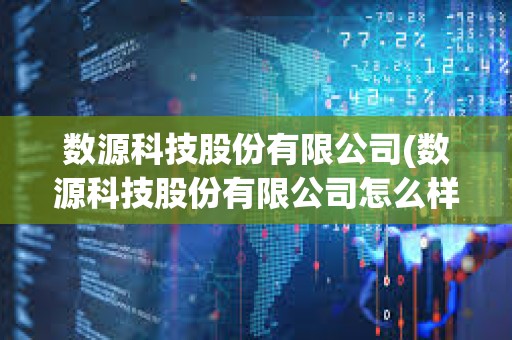數源科技股份有限公司(數源科技股份有限公司怎么樣)
