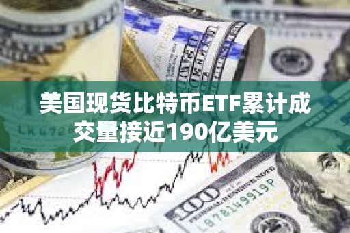 美國現貨比特幣ETF累計成交量接近190億美元