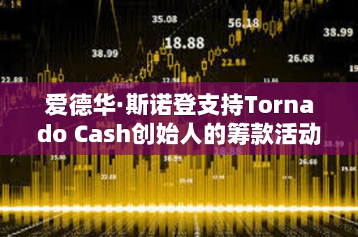 愛德華·斯諾登支持Tornado Cash創始人的籌款活動