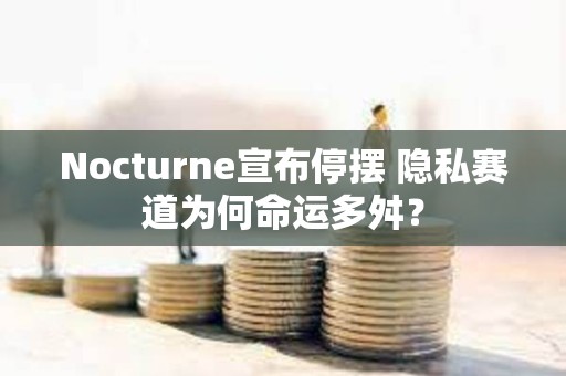 Nocturne宣布停擺 隱私賽道為何命運多舛？