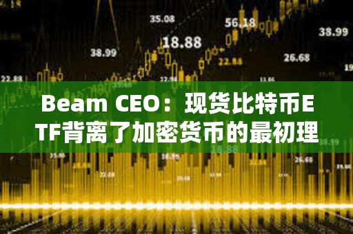 Beam CEO：現貨比特幣ETF背離了加密貨幣的最初理想