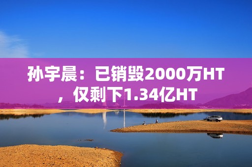 孫宇晨：已銷毀2000萬HT，僅剩下1.34億HT
