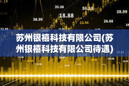 蘇州銀禧科技有限公司(蘇州銀禧科技有限公司待遇)