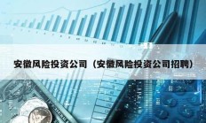 安徽風(fēng)險(xiǎn)投資公司（安徽風(fēng)險(xiǎn)投資公司招聘）