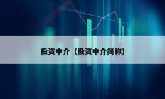 投資中介（投資中介簡稱）