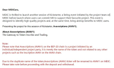 AVAV社區(qū)大勝交易所 MEXC下架假AVAV