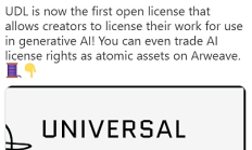 Forward Research 發布了 UDL v0.2 讓創作者能在 AI 熱潮中盈利