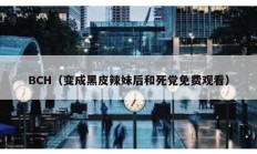 BCH（變成黑皮辣妹后和死黨免費(fèi)觀看）