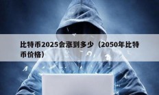 比特幣2025會漲到多少（2050年比特幣價格）