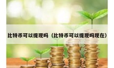 比特幣可以提現(xiàn)嗎（比特幣可以提現(xiàn)嗎現(xiàn)在）