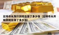 比特幣從發行到現在漲了多少倍（比特幣從開始到現在漲了多少倍）