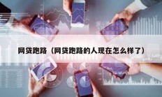 網貸跑路（網貸跑路的人現在怎么樣了）