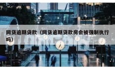 網(wǎng)貸逾期貸款（網(wǎng)貸逾期貸款房會(huì)被強(qiáng)制執(zhí)行嗎）