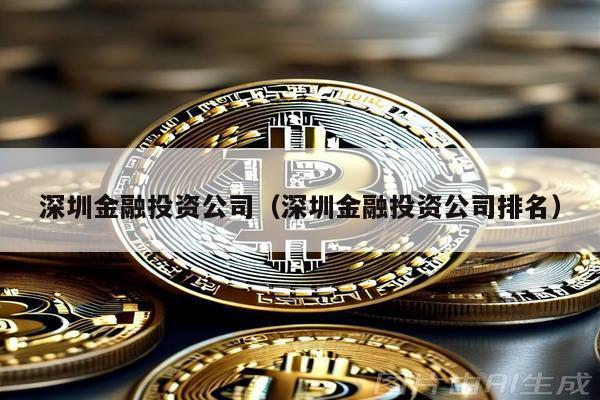 深圳金融投資公司(深圳金融投資公司排名)