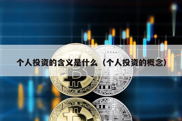 個人投資的含義是什么(個人投資的概念)