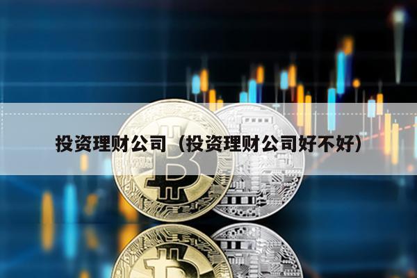 投資理財公司(投資理財公司好不好)