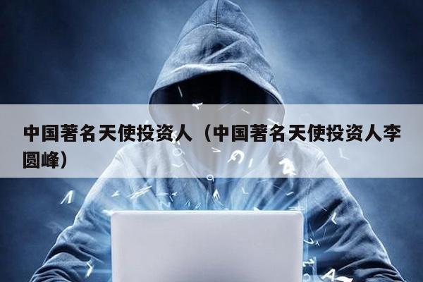 中國著名天使投資人(中國著名天使投資人李圓峰)