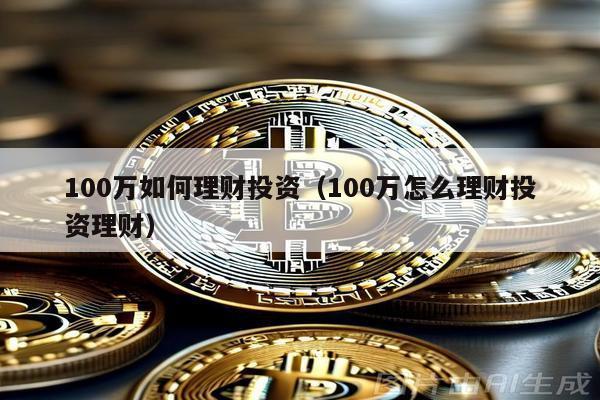 100萬如何理財投資(100萬怎么理財投資理財)