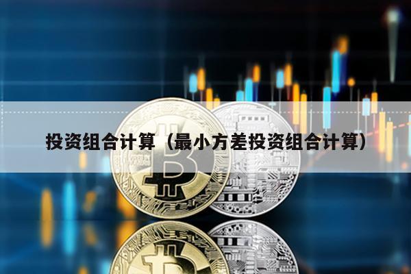 投資組合計算(最小方差投資組合計算)