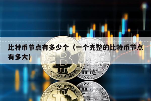 比特幣節點有多少個(一個完整的比特幣節點有多大)