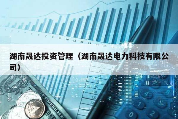 湖南晟達(dá)投資管理(湖南晟達(dá)電力科技有限公司)